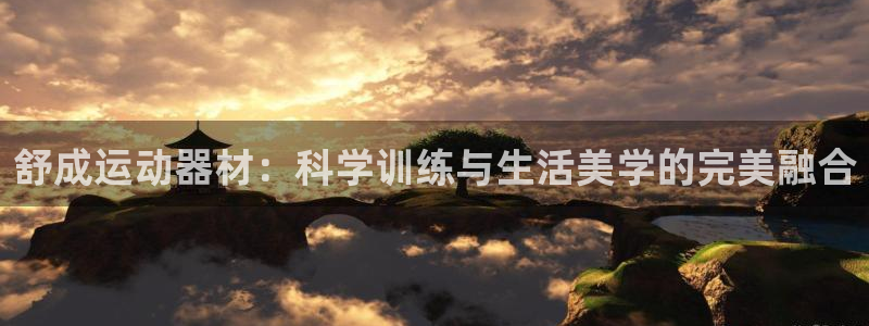 九游体育官方正版app集团:舒成运动器材:科学训练与生活美学